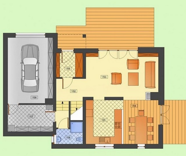 проект совмещения жилого помещения с гаражом